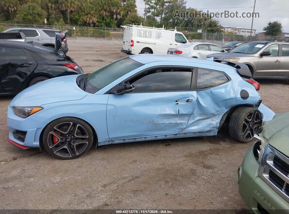 KMHT36AH2LU007164 2020 HYUNDAI VELOSTER N Light Blue სალონის 360-გრადუსიანი ხედი