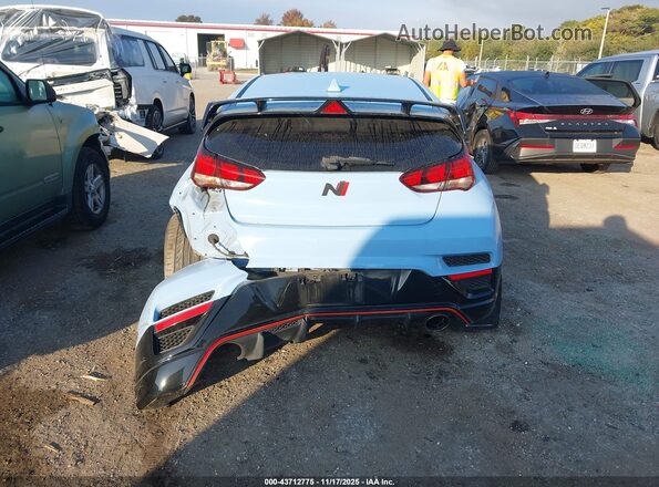 KMHT36AH2LU007164 2020 HYUNDAI VELOSTER N Light Blue 