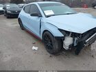 2021 Hyundai Veloster N   Blue vin: KMHT36AH9MU010015