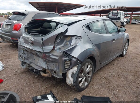KMHTC6AD2GU270399 2016 HYUNDAI VELOSTER Gray Задня права чверть