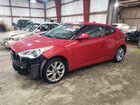 2017 Hyundai Veloster Red vin: KMHTC6AD4HU306174