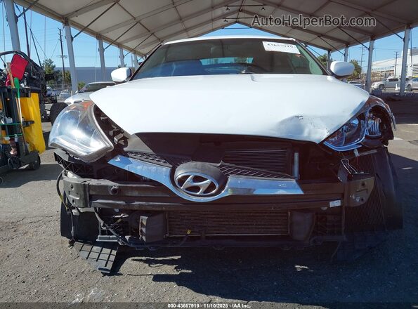KMHTC6AD5HU309889 2017 HYUNDAI VELOSTER Белый Вид спереди