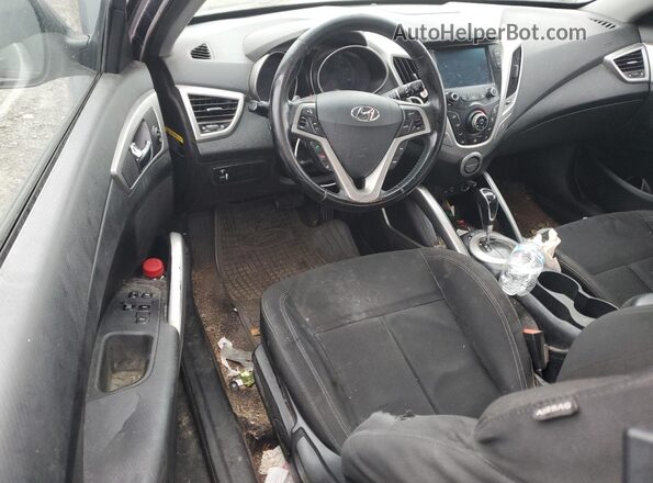 KMHTC6AD6HU307228 2017 HYUNDAI VELOSTER Серый Вид панели приборов