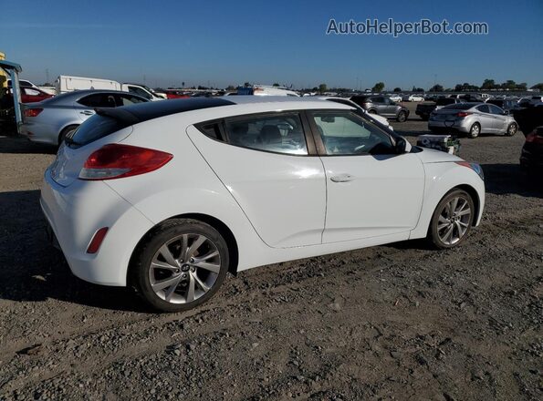 KMHTC6AD7HU311496 2017 HYUNDAI VELOSTER Белый Задняя правая четверть