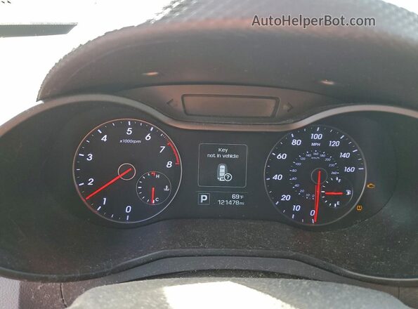 KMHTC6AEXGU286679 2016 HYUNDAI VELOSTER White Widok zestawu wskaźników