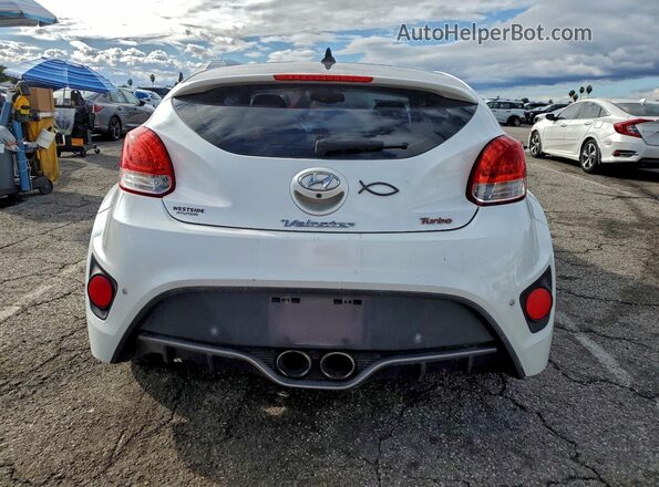 KMHTC6AEXGU286679 2016 HYUNDAI VELOSTER White Widok z tyłu