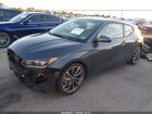2020 Hyundai Veloster 2.0 Premium Gray vin: KMHTG6AF0LU024354