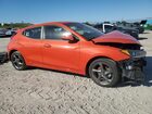 2020 Hyundai Veloster Base Orange vin: KMHTG6AF5LU026875