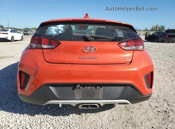 KMHTG6AF5LU026875 2020 HYUNDAI VELOSTER Orange უკანა ხედი