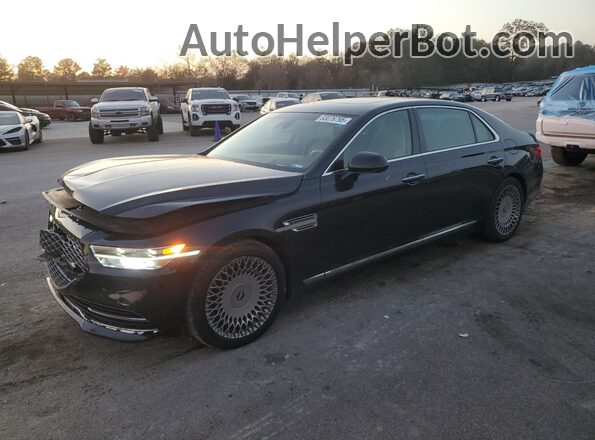 KMTF34PA0LU083225 2020 GENESIS G90 Черный Передняя левая четверть