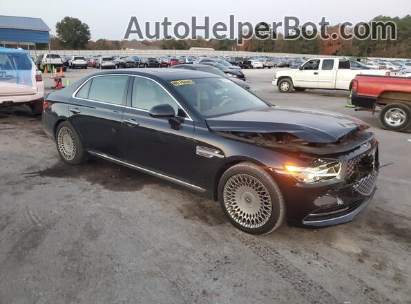 KMTF34PA0LU083225 2020 GENESIS G90 Черный Передняя правая четверть