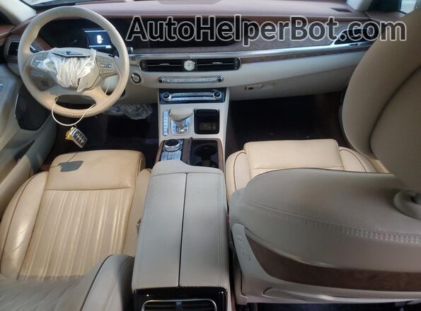 KMTF34PA0LU083225 2020 GENESIS G90 Черный Вид панели приборов