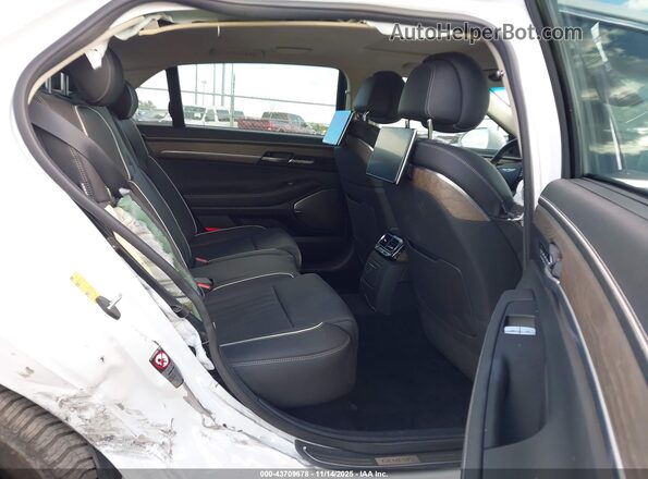 KMTF54PH6LU076576 2020 GENESIS G90 White Widok naklejki z numerem VIN