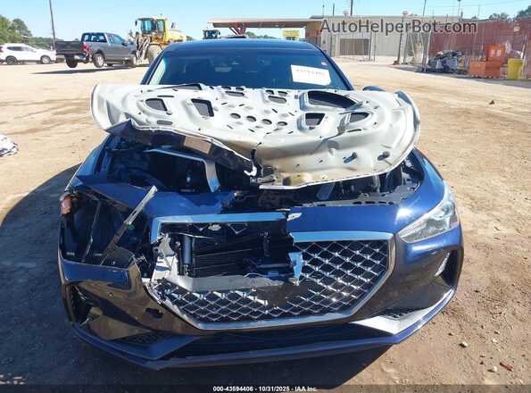 KMTG54LE2LU045051 2020 GENESIS G70 Синий Вид щитка приборов