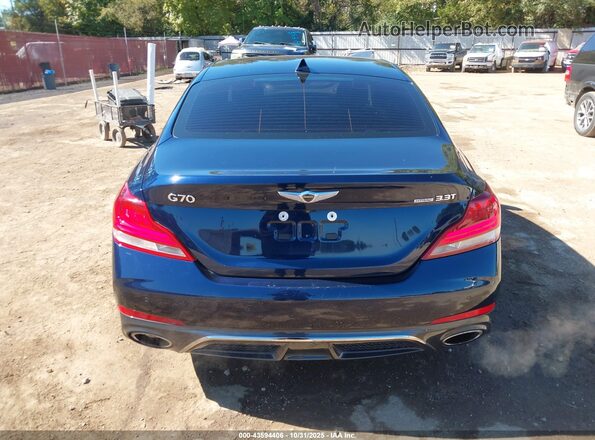 KMTG54LE2LU045051 2020 GENESIS G70 Синий 