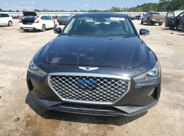 KMTG74LE1MU074374 2021 GENESIS G70 Черный Вид спереди