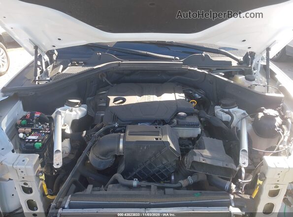 KMUHBDSB6NU078038 2022 GENESIS GV80 White უკანა ხედი