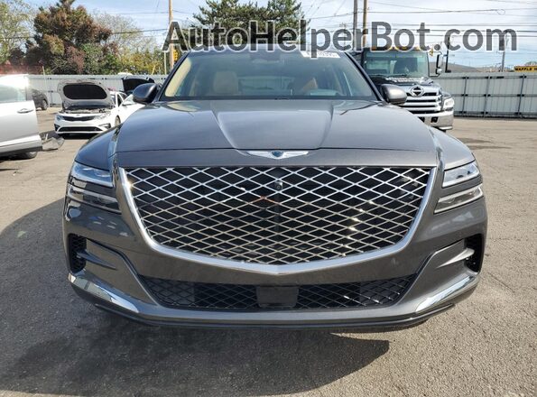 KMUHCESC2NU077948 2022 GENESIS GV80 Gray Front view