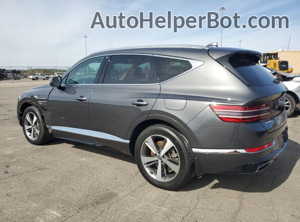 KMUHCESC2NU077948 2022 GENESIS GV80 Gray Rear left
