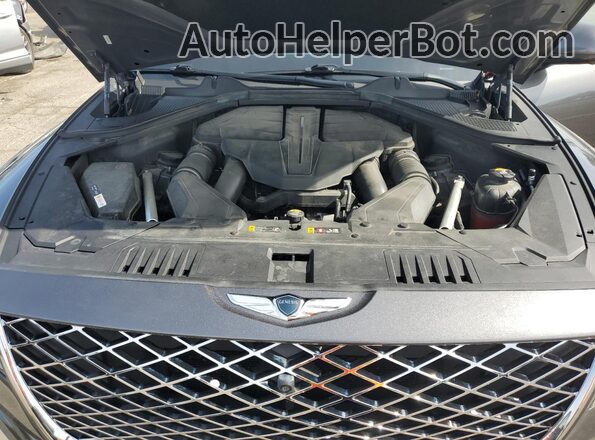 KMUHCESC2NU077948 2022 GENESIS GV80 Gray Engine compartment view