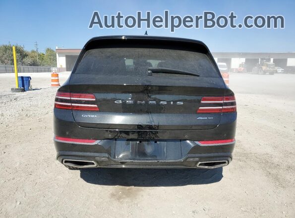 KMUHCESC6MU030727 2021 GENESIS GV80 Black Rear view