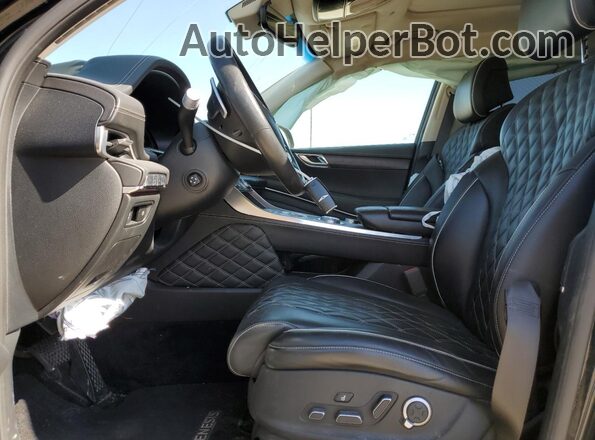 KMUHCESC6MU030727 2021 GENESIS GV80 Black Front interior view