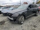 2021 Genesis Gv80 Base Черный vin: KMUHCESC7MU035161