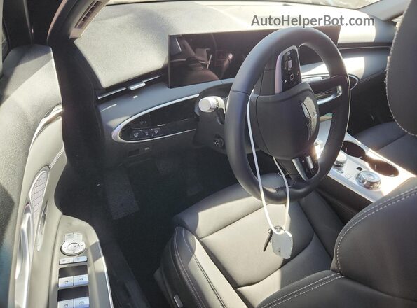 KMUMADTB0TU243255 2026 GENESIS GV70 Black Widok deski rozdzielczej