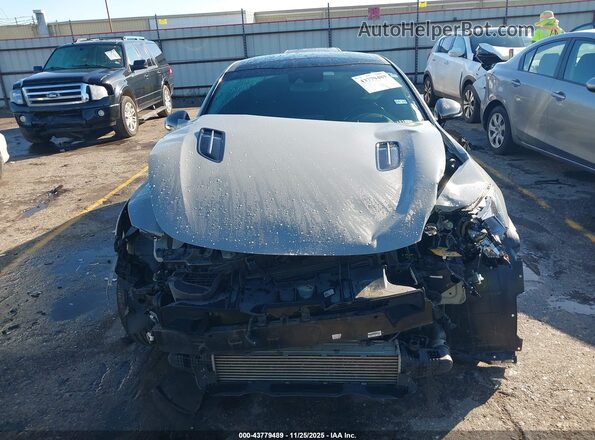 KNAE55LC0M6095976 2021 KIA STINGER Серый Вид задней части салона