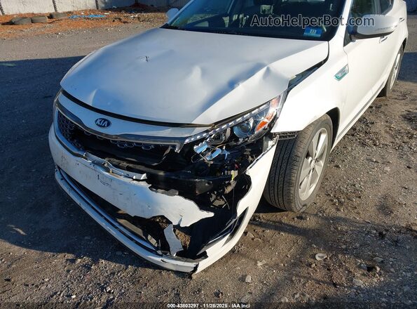KNAGN4AD4G5094015 2016 KIA OPTIMA HYBRID Белый Вид спереди