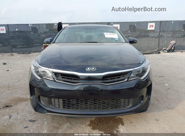 KNAGT4LE1J5021641 2018 KIA OPTIMA HYBRID Черный Вид щитка приборов
