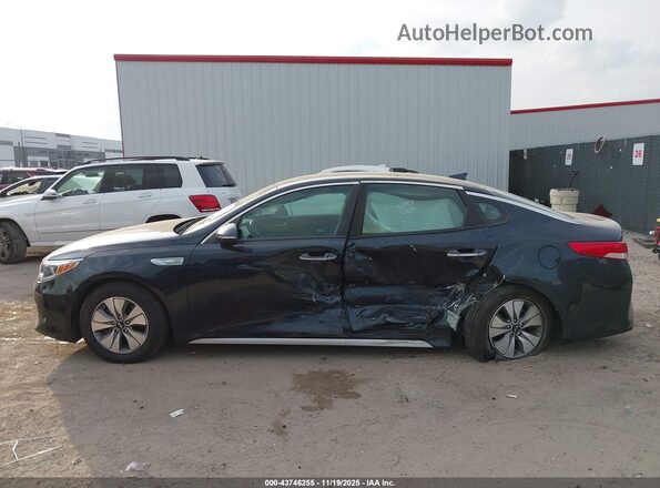 KNAGT4LE1J5021641 2018 KIA OPTIMA HYBRID Черный Панорамный вид салона 360°