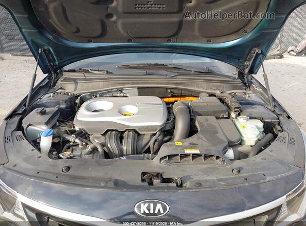 KNAGT4LE1J5021641 2018 KIA OPTIMA HYBRID Черный Вид сзади