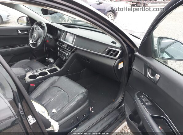 KNAGU4LE2H5010767 2017 KIA OPTIMA HYBRID Black Vista interior delantera