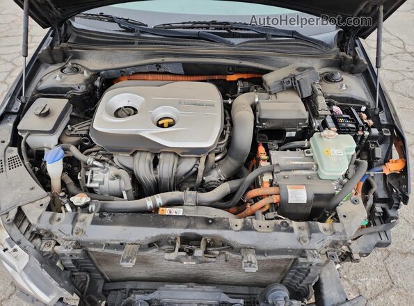 KNAGV4LD7H5010932 2017 KIA OPTIMA Черный Вид задней части салона