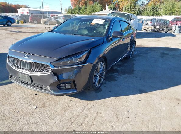 KNALC4J19H5063645 2017 KIA CADENZA Серый Передняя левая четверть