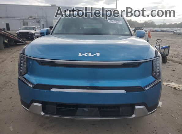 KNDADFS5XR6037281 2024 KIA EV9 Blue Вид спереду
