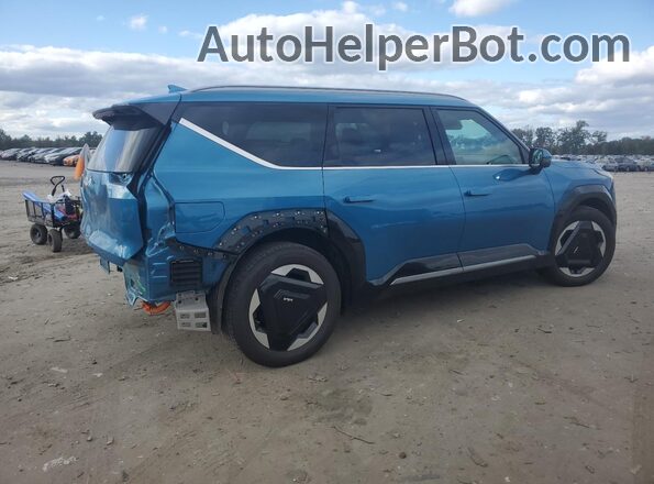 KNDADFS5XR6037281 2024 KIA EV9 Blue Задня права чверть