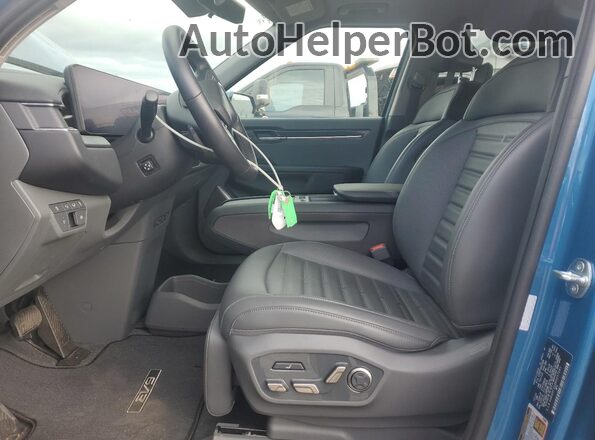 KNDADFS5XR6037281 2024 KIA EV9 Blue Вид салону спереду