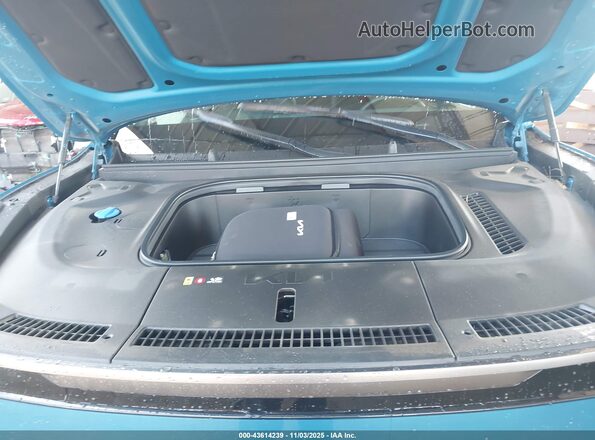 KNDAEFS51R6027199 2024 KIA EV9 Blue Вид ззаду