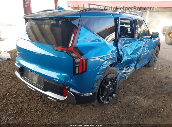 KNDAEFS51R6027199 2024 KIA EV9 Blue Задня права чверть