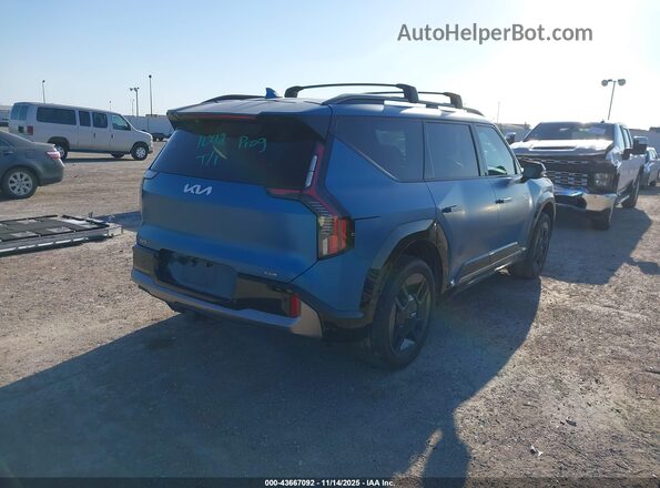 KNDAEFS52R6045159 2024 KIA EV9 Синий Задняя правая четверть