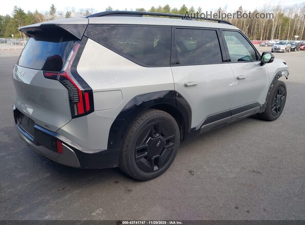 KNDAEFS53R6027916 2024 KIA EV9 Серый Задняя правая четверть