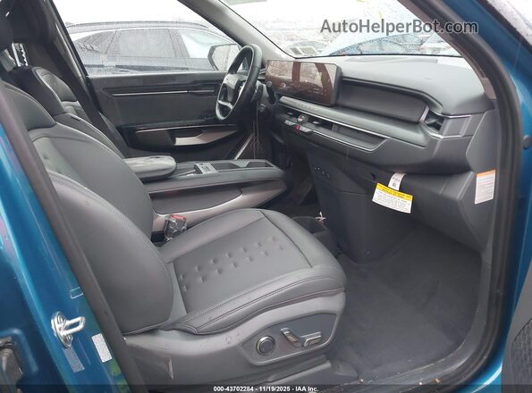 KNDAFFS53R6045930 2024 KIA EV9 Синий Вид салона спереди