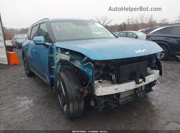 KNDAFFS53R6045930 2024 KIA EV9 Синий Вид спереди