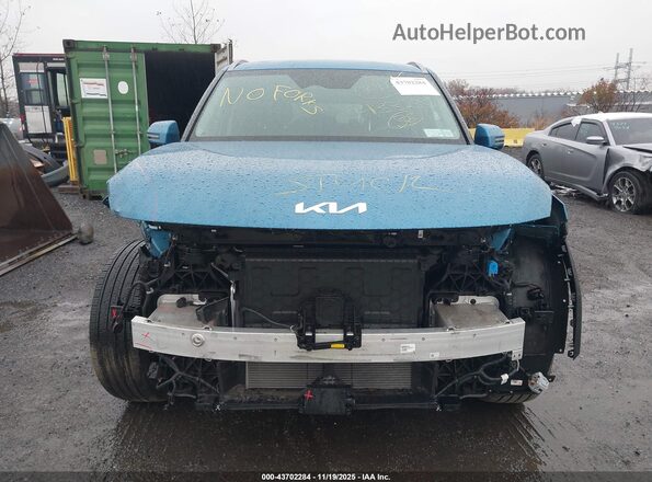 KNDAFFS53R6045930 2024 KIA EV9 Синий Вид щитка приборов