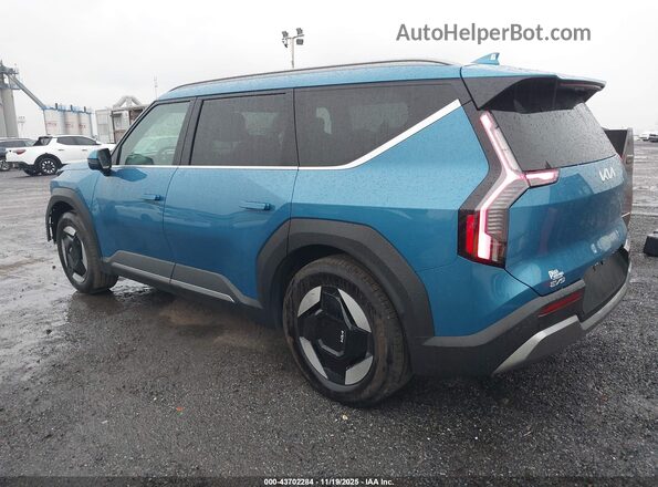KNDAFFS53R6045930 2024 KIA EV9 Синий Задняя левая четверть