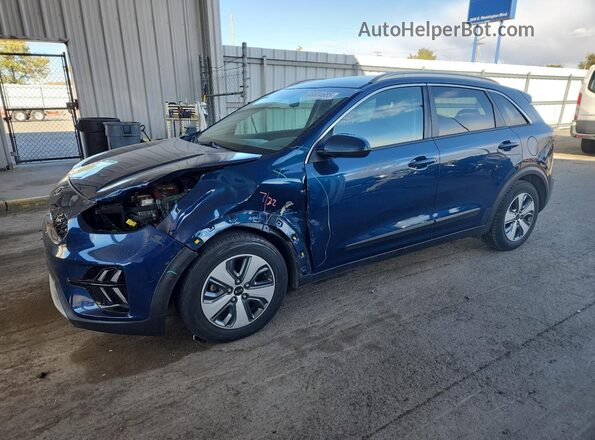 KNDCB3LC1L5443182 2020 KIA NIRO Blue Front left