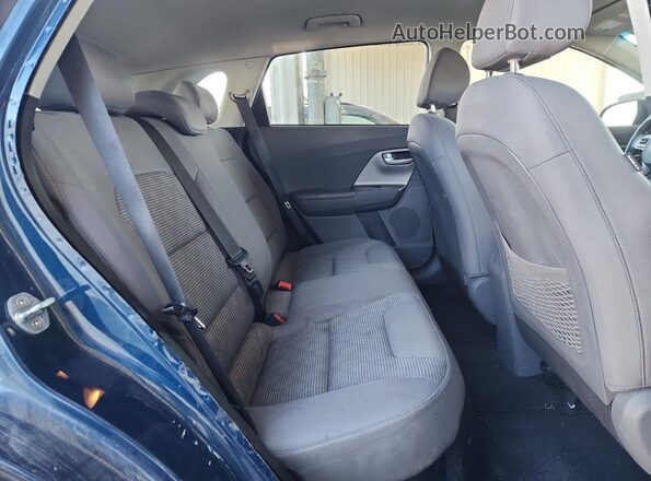 KNDCB3LC1L5443182 2020 KIA NIRO Blue Rear interior view