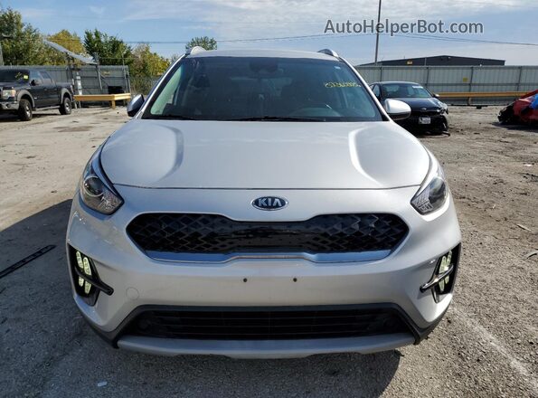 KNDCB3LC1M5471372 2021 KIA NIRO Серебряный Вид спереди